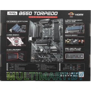 Материнская плата MSI MAG B550 Torpedo картинка 4